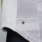 Lululemon Post Sweat Pullover in Righteous Stripe Silver Spoon / Heathered Light Grey Photo 5