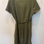 Forever 21 Green Polka Dot Wrap Dress Photo 4