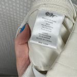 GRLFRND NWT White Pleated High Rise Straight Leg Trouser Pants Photo 4