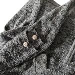 Jamie Sadock Textured Full Zip Sweater Women Size L Cozy Pockets Cabincore Purple Size L Photo 7