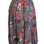 Vintage Carol Anderson Collection Patchwork Floral Midi Skirt Custom Trim Red Size undefined Photo 9