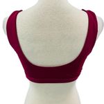 Dippin' Daisy's  Sporty Swim Top Burgundy Womens Medium Photo 3