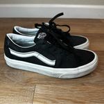 Vans  Black Suede Unisex Low-Top Sneakers, Size 7.5 Photo 1