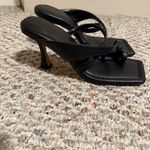 NA-KD Crossed Toe Strap Heels Black- Size 36 Photo 5