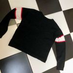 Disney Y2K Mickey Mouse Knit Black Sweater Kid’s XL fits Women’s Small-Medium Photo 6