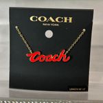 Coach Brand new  necklace Photo 0