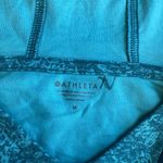 Athleta  Woman's Teal Blue Hooded Sweatshirt Size Medium Photo 6