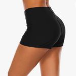 Tournesol Women's Swim Shorts High Waisted Bathing Suit Bottoms Swimsuit Boy Shorts Photo 2