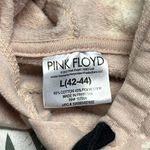 Pink Floyd Blush Pink Bleached Hoodie with Strings and Kangaroo Pocket- Large Photo 14