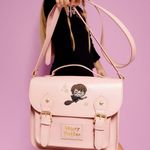Harry Potter  Messenger Bag Vegan Leather in Dusty Rose Crossbody Top Handle Photo 2