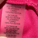 Guess NWT  Pink Floral Print Scuba Crepe Dress Side Ruched Stretchy Size 2 Photo 9