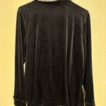 Aria Women’s  black velvet jacket size M Photo 7