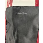 Calvin Klein  black and red nylon tote bag purse casual business travel Photo 1