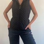 Three Hearts Black Quilted Vest Photo 1