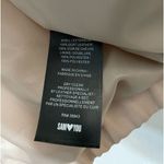 Sam Edelman  Lamb Leather Drape Front Bomber Jacket Neutral Blush Pink Size Small Photo 8