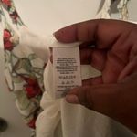 Free People Dear You Floral Mini Dress White Sleeveless Fit & Flare Size M Photo 9