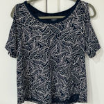 st. john's bay  Women’s Cold Shoulder Top Petite M Photo 0