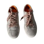 ZARA  Women Metallic Glitter Silver Lace Up Fashion Sneakers Size‎ EU 39 US 8 Photo 1