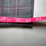 Talbots  Gray Red Plaid Wool Blend Lined Classic Tailored Pants 10 Preppy Photo 9