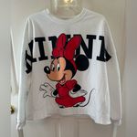 Disney Vintage Minnie Mouse Front to Back Pullover XL Photo 2