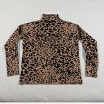 Tahari Women's Leopard Print Turtleneck Sweater Size XSmall Fall Trendy Photo 1