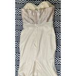 Hebeos Champagne Gold Sequin Mermaid Dress Photo 11