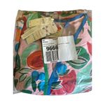 Farm Rio NEW x Anthropologie Short-Sleeve V-Neck Cutout Midi Dress Sz XS Fruit r Photo 5