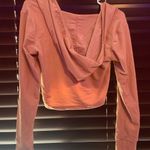 five dancewear pink cropped hoodie Photo 1