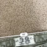 Free People  cargo style green button fly pants Photo 5