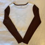 Princess Polly Brown Long Sleeve Graphic Tee Photo 2