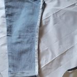 Levi's LEVI Strauss Boyfriend Light Blue Striped Women's Jeans Size 12 /W31 Photo 7