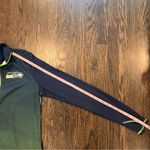 Majestic Seattle Seahawks Black and Green Women's Base Layer Top Photo 4