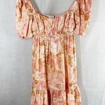 Derek Lam 10 Crosby Ada Balloon Sleeve Floral Mini Dress Size 4 Photo 0