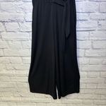 Grayson black jumpsuit with a side tie waist. Classic Business Attire Career Photo 3