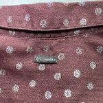 Columbia Womens Polka Dotted Preppy Casual Button Down Roll Tab Sleeve Size M Photo 5