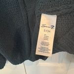 Seven7  Teal Chenille Turtle Neck‎ Sweater Small Photo 5