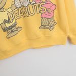 Hybrid Apparel Snoopy Peanuts and his friends yellow sweatshirt SZ L Photo 4