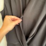 Aritzia Babaton Drape Front Faux Wrap Office Career Phoenix Dress Size 4 Small Photo 1