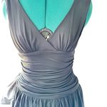 Max and Cleo This elegant navy blue midi dress  Photo 3