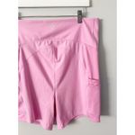 Free People Movement  x Hatch Maternity High-Waisted Shorts in Pink Orchid Photo 11