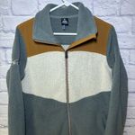 Kuhl 4434 Womens Large Prism Deep Pile Fleece Sherpa Colorblock Hiking Jacket Photo 2