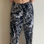 Chico's Black & White Pants Printed Size 3 Photo 0