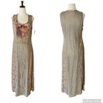 NWT VINTAGE 90s SL FASHIONS Romantic Maxi Dress Pink Size 8 Photo 1