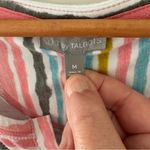 Talbots  Painterly Stripe Henley Midi Dress. Size Medium. Photo 4