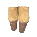 Toms  Women's 12 Lunata Wheat Suede Lace-Up Ankle Booties Block Heel Photo 9