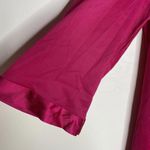 Vanity Fair Vintage Fuchsia Button Front House Coat Nylon Nightgown Duster Med Photo 3