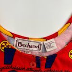 VINTAGE Béchamel Beach print romper red sz M Size M Photo 3