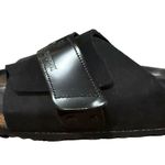 Birkenstock Sandals Kyoto Size 37 N Black Nubuck Leather NEW w Box Adjustable Photo 8