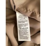 J.Crew  Warm Boulder Beige Gwyneth Slip Skirt High Waist Knee Length Satin L Photo 5