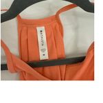 Athleta  Yin Flowy Gym Active Athletic Lightweight Tank Coral Orange Size Medium Photo 4